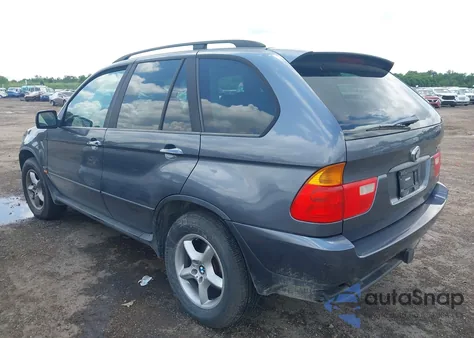 2002 BMW X5 3.0I z USA, uszkodzony, nr VIN 5UXFA53532LP43988